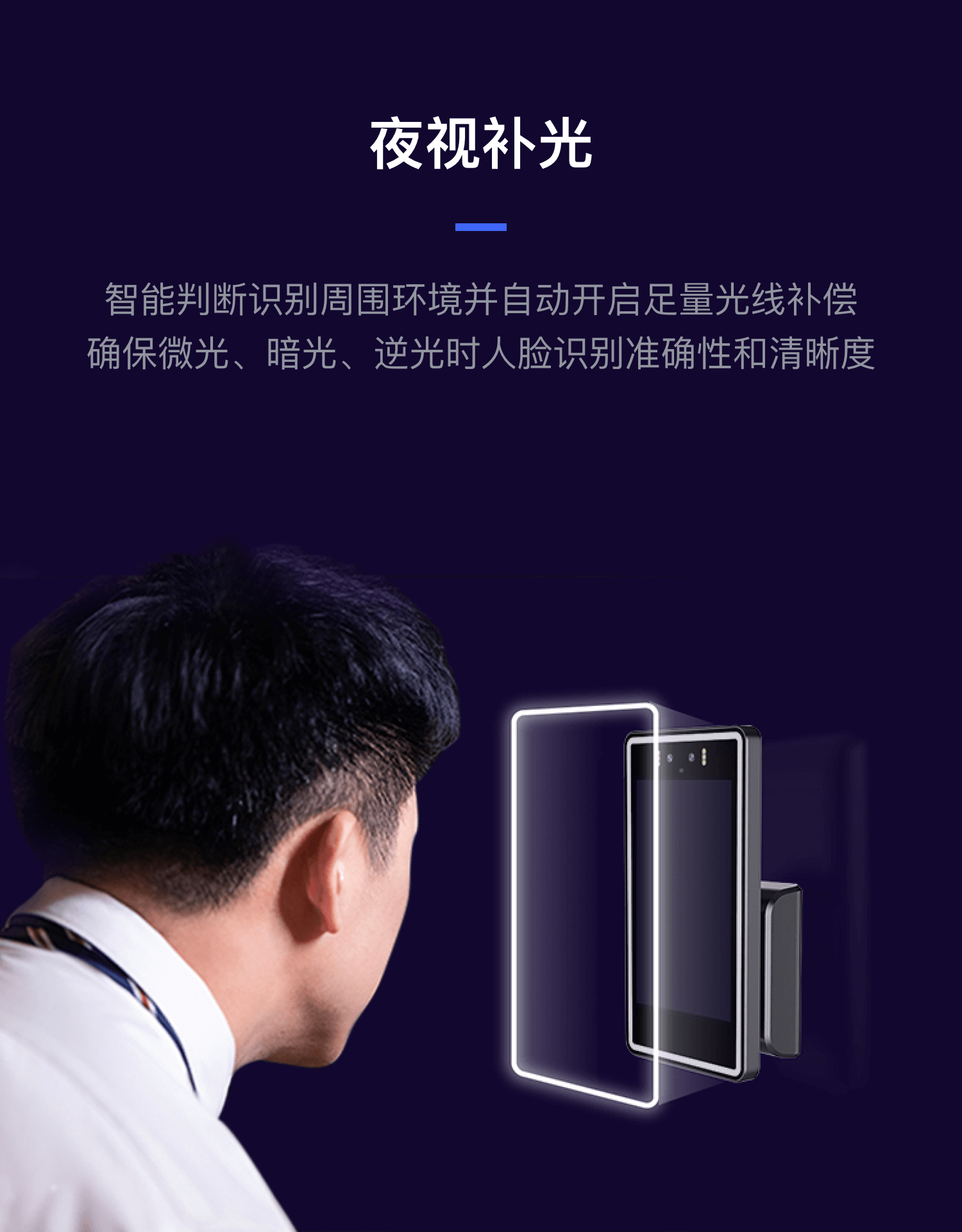 夜视补光